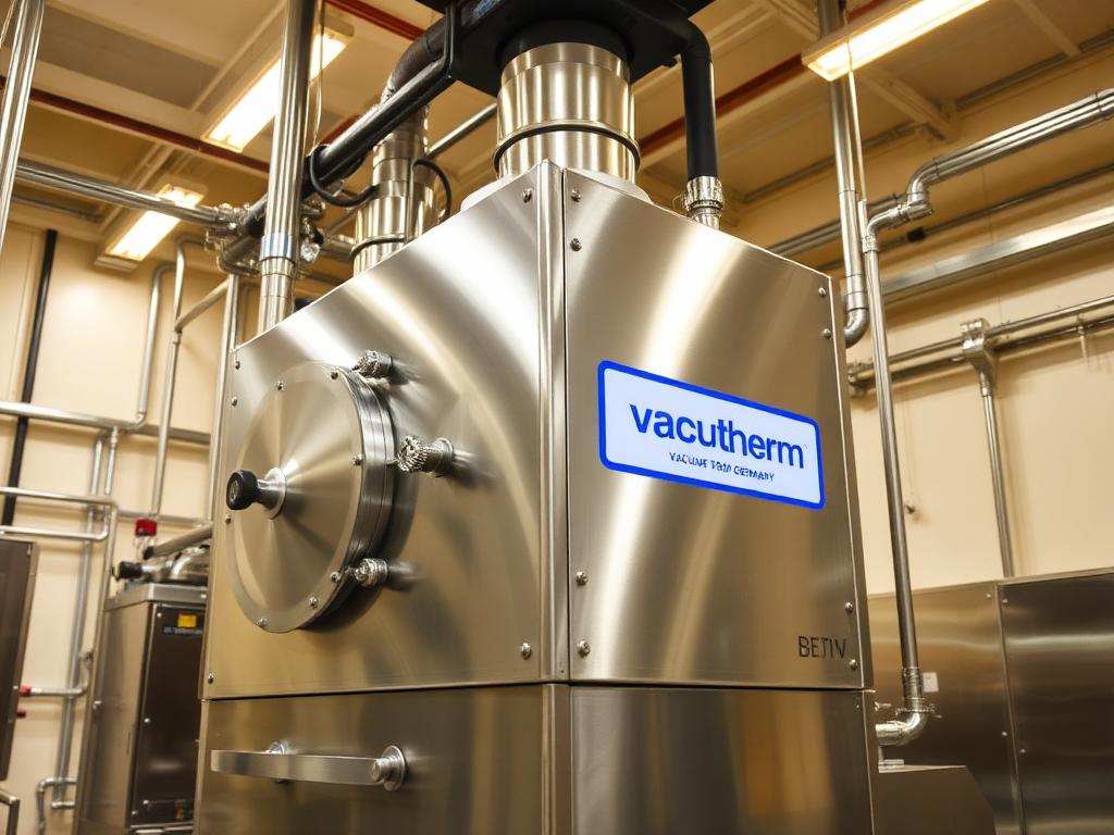 Erection & commissioning of Stephan Vacutherm machine